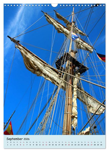 Produktbild: Sail - Impressionen aus Bremerhaven (Wandkalender 2026 DIN A3 hoch), CALVENDO Monatskalender