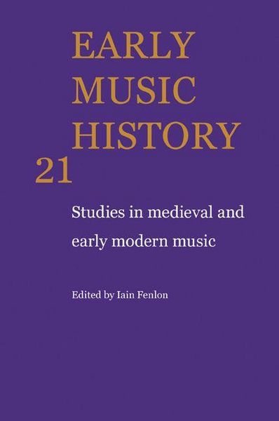 Produktbild: Early Music History