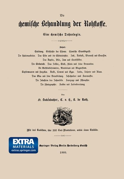 Produktbild: Die chemische Behandlung der Rohstoffe