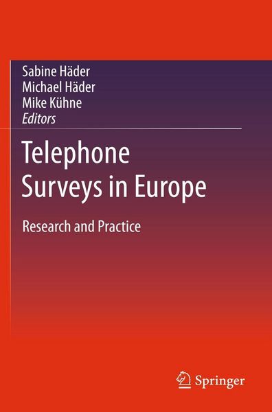 Produktbild: Telephone Surveys in Europe