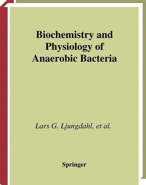 Produktbild: Biochemistry and Physiology of Anaerobic Bacteria