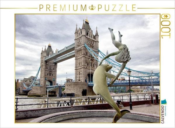 Produktbild: CALVENDO Puzzle London Bridge | 1000 Teile Lege-Gr&ouml;&szlig;e 64x48cm Foto-Puzzle f&uuml;r gl&uuml;ckliche Stunden