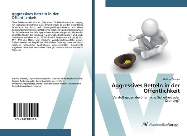 Produktbild: Aggressives Betteln in der &Ouml;ffentlichkeit