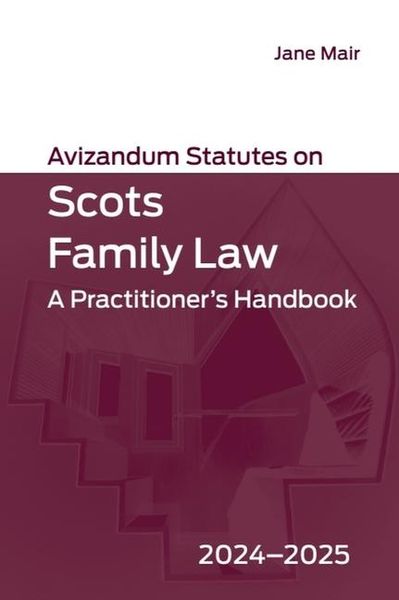 Produktbild: Avizandum Statutes on Scots Family Law