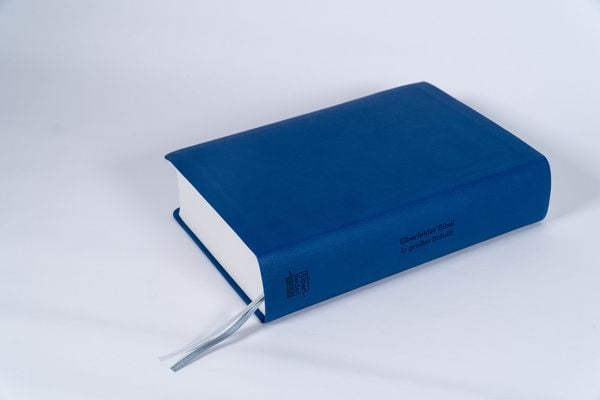 Produktbild: Elberfelder Bibel in gro&szlig;er Schrift, Kunstleder