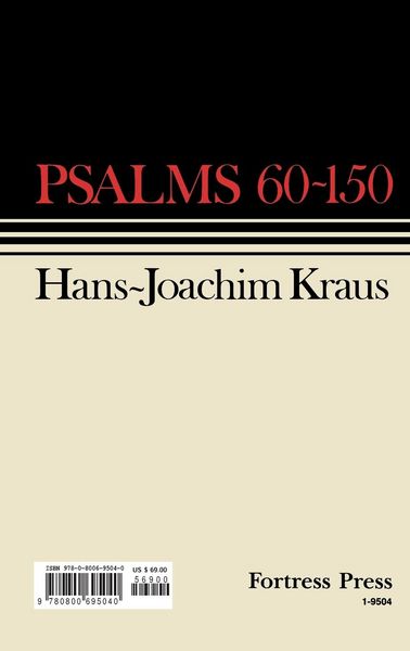 Produktbild: Psalms 60-150