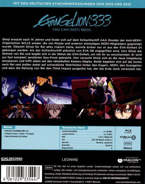 Produktbild: Evangelion: 3.33 - You can (not) redo - Mediabook - Special Edition
