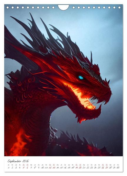 Produktbild: Dark Fantasy Art - Zeit der Helden (Wandkalender 2026 DIN A4 hoch), CALVENDO Monatskalender