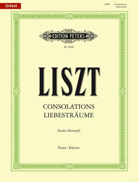 Produktbild: Liszt, F: Consolations and Liebestr&auml;ume for Piano