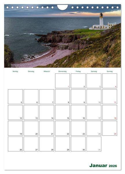 Produktbild: Schottland Entdeckungstour (Wandkalender 2026 DIN A4 hoch), CALVENDO Monatskalender