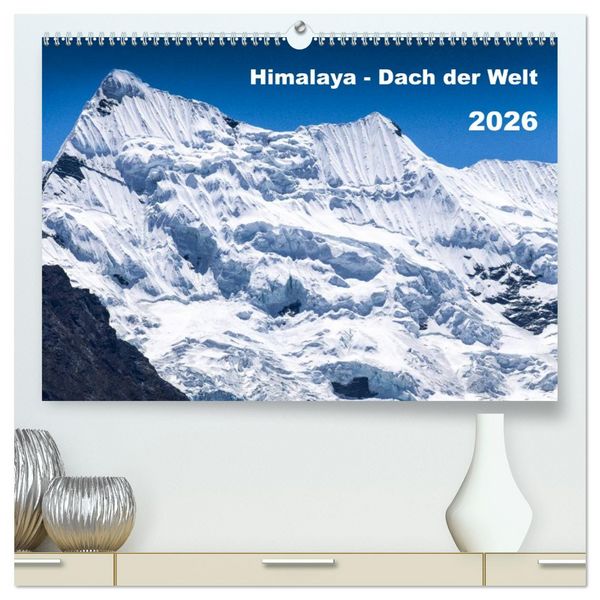 Produktbild: Himalaya - Dach der Welt (hochwertiger Premium Wandkalender 2026 DIN A2 quer), Kunstdruck in Hochglanz