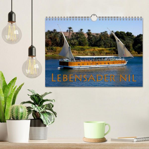 Produktbild: Lebensader Nil (Wandkalender 2026 DIN A4 quer), CALVENDO Monatskalender