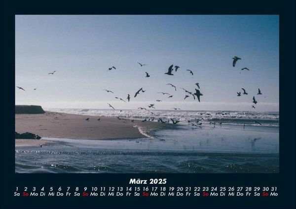 Produktbild: Meereslandschaft 2025 Fotokalender DIN A4