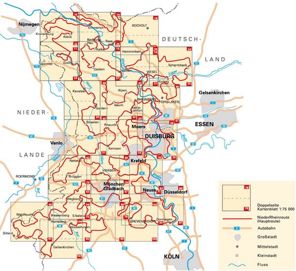 Produktbild: Kompakt-Spiralo BVA Die NiederRheinroute