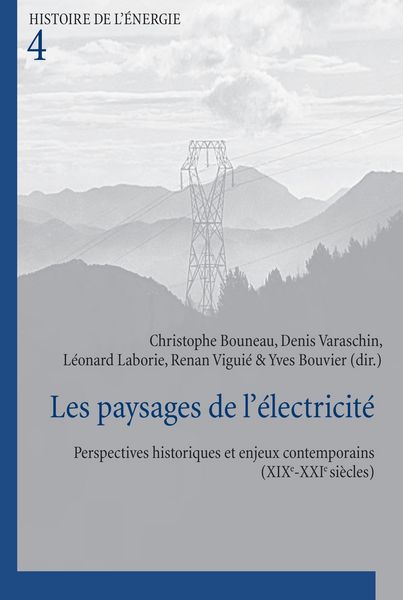Produktbild: Les paysages de l&rsquo;&eacute;lectricit&eacute;