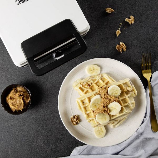 Produktbild: Princess 01.132397.01.001 Waffeleisen mit manueller Temperatureinstellung Wei&szlig;