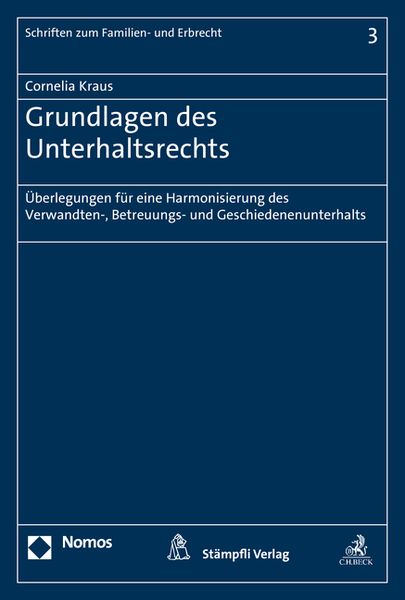 Produktbild: Grundlagen des Unterhaltsrechts