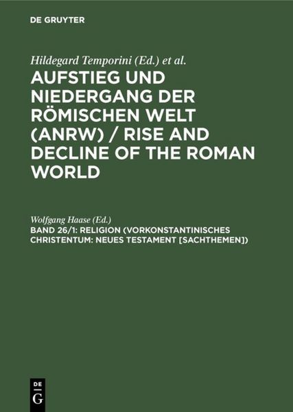 Produktbild: Religion (Vorkonstantinisches Christentum: Neues Testament [Sachthemen])