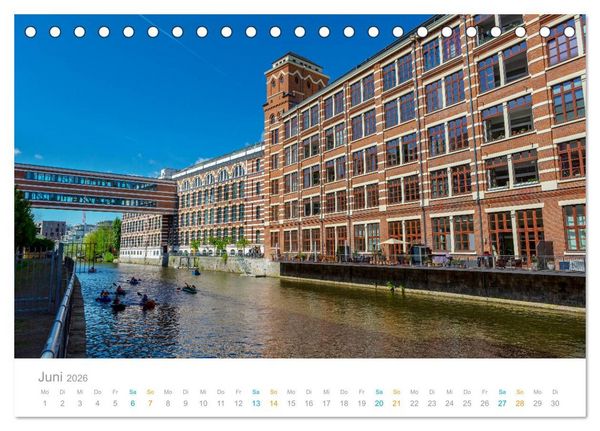 Produktbild: Leipzig - Spaziergang durch Epochen (Tischkalender 2026 DIN A5 quer), CALVENDO Monatskalender