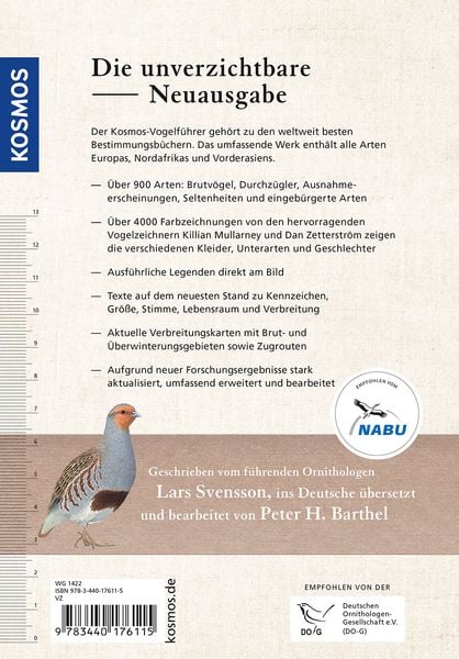 Produktbild: Der Kosmos Vogelführer
