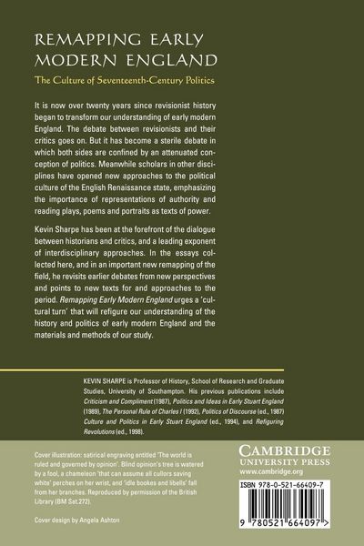 Produktbild: Remapping Early Modern England