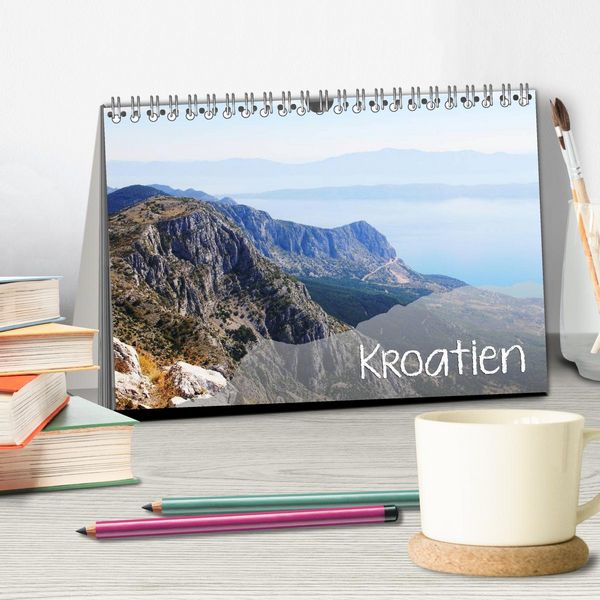 Produktbild: Kroatien (Tischkalender 2026 DIN A5 quer), CALVENDO Monatskalender
