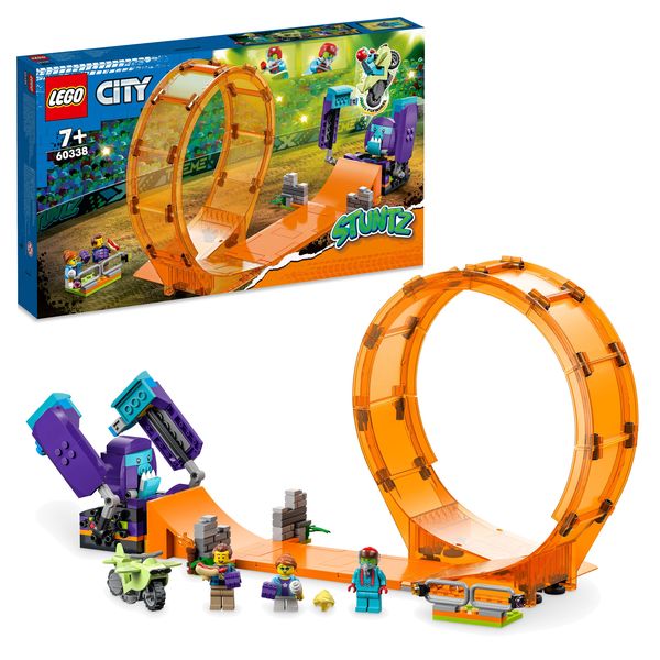 LEGO City Stuntz 60338 Schimpansen-Stuntlooping Action-Spielzeug
