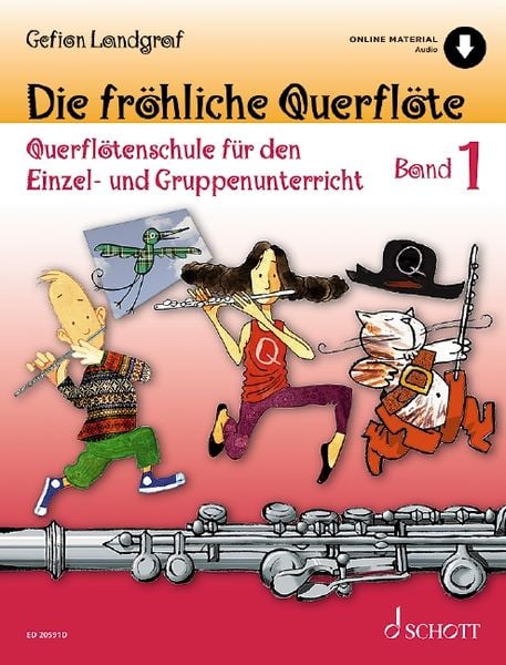 Produktbild: Die fröhliche Querflöte