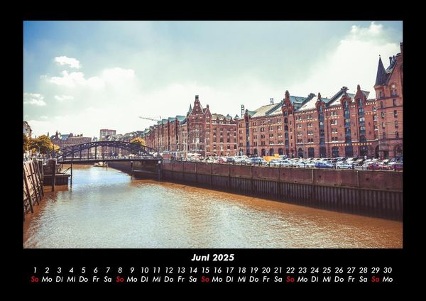 Produktbild: Hamburg 2025 Fotokalender DIN A3