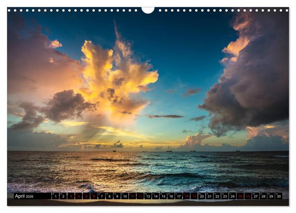 Produktbild: Florida. Der Sonne entgegen. (Wandkalender 2026 DIN A3 quer), CALVENDO Monatskalender