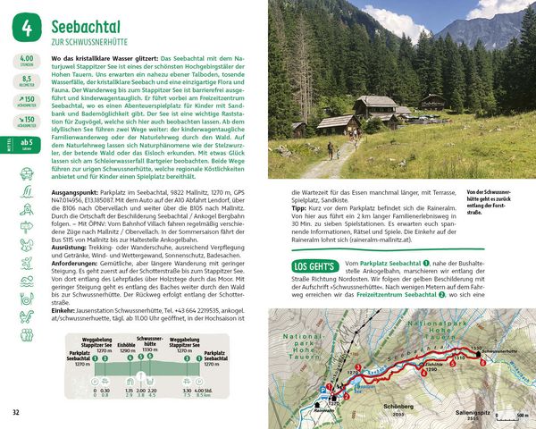 Produktbild: ROTHER Wanderbuch ErlebnisWandern mit Kindern K&auml;rnten. 40 Touren