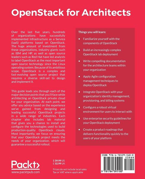 Produktbild: OpenStack for Architects