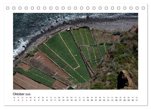 Produktbild: Madeira (Tischkalender 2026 DIN A5 quer), CALVENDO Monatskalender