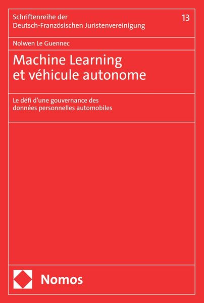 Produktbild: Machine Learning et v&eacute;hicule autonome