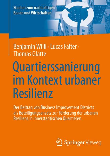 Produktbild: Quartierssanierung im Kontext urbaner Resilienz