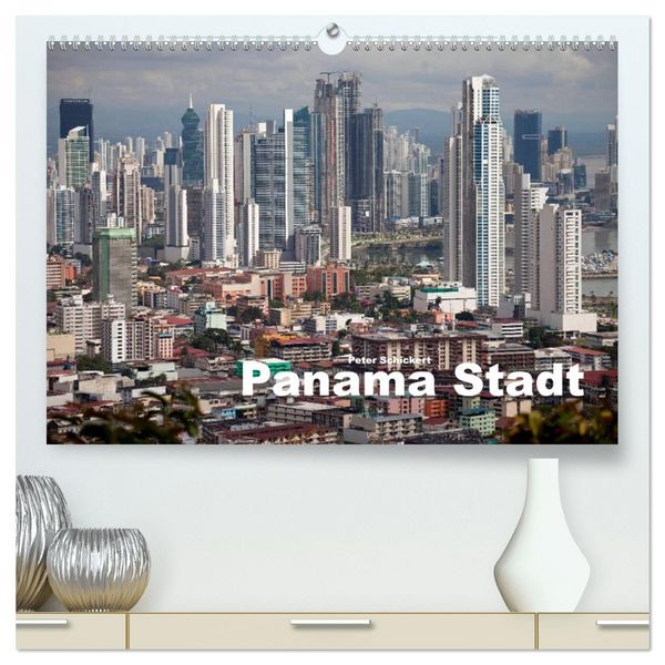 Produktbild: Panama Stadt (hochwertiger Premium Wandkalender 2026 DIN A2 quer), Kunstdruck in Hochglanz