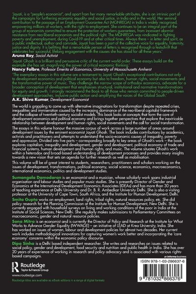 Produktbild: Development, Transformations and the Human Condition