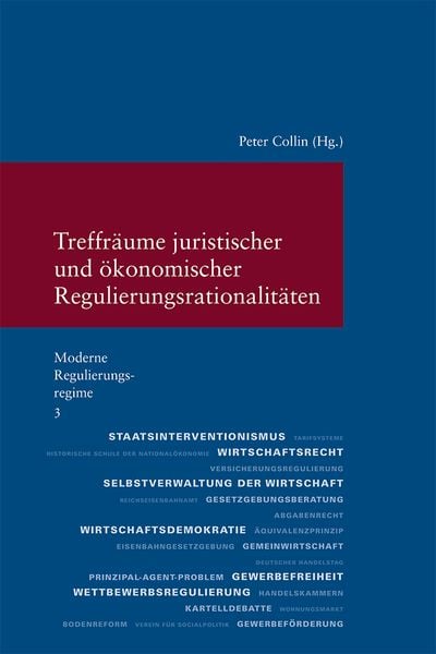 Produktbild: Treffr&auml;ume juristischer und &ouml;konomischer Regulierungsrationalit&auml;ten