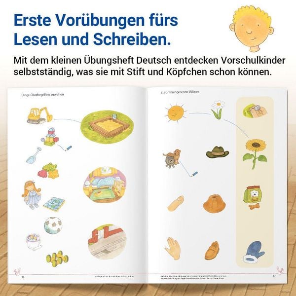Produktbild: Das kleine &Uuml;bungsheft Deutsch