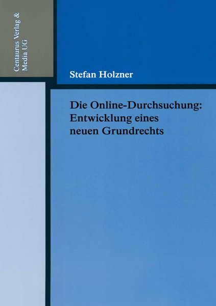 Produktbild: Die Online-Durchsuchung
