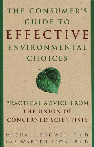 Produktbild: The Consumer's Guide to Effective Environmental Choices