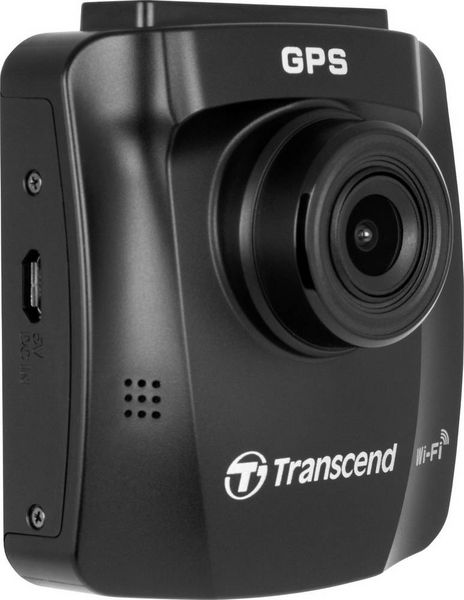 Produktbild: Transcend DrivePro 230Q Dashcam mit GPS Blickwinkel horizontal max.=130 &deg; 12 V Akku, Fahrspurassistent, WLAN, Auffahrwarner, Display