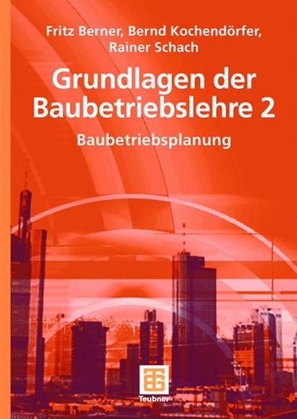 Produktbild: Baubetriebsplanung