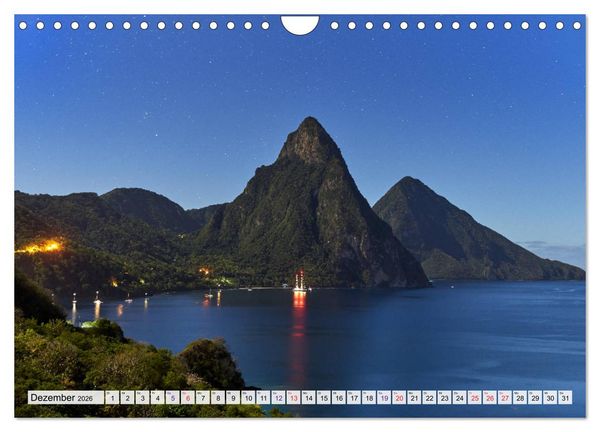 Produktbild: Inseln &uuml;ber dem Winde (Wandkalender 2026 DIN A4 quer), CALVENDO Monatskalender