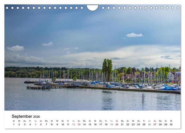 Produktbild: Klosterinsel Reichenau - UNESCO-Welterbe am Bodensee (Wandkalender 2026 DIN A4 quer), CALVENDO Monatskalender