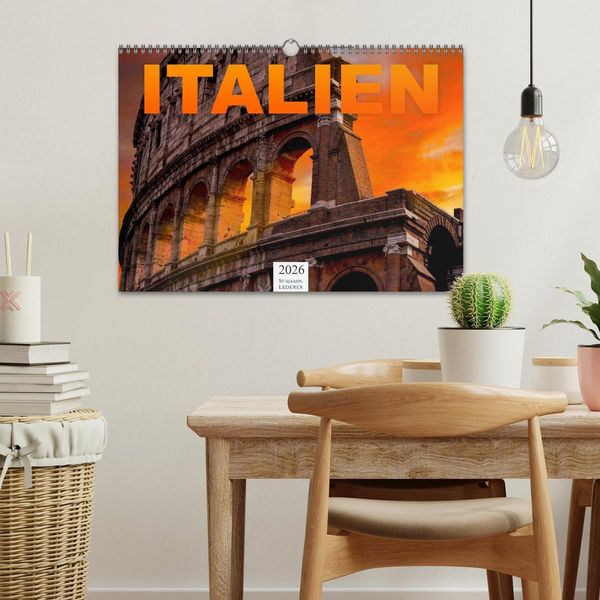 Produktbild: Italien - S&uuml;deuropa (Wandkalender 2026 DIN A3 quer), CALVENDO Monatskalender