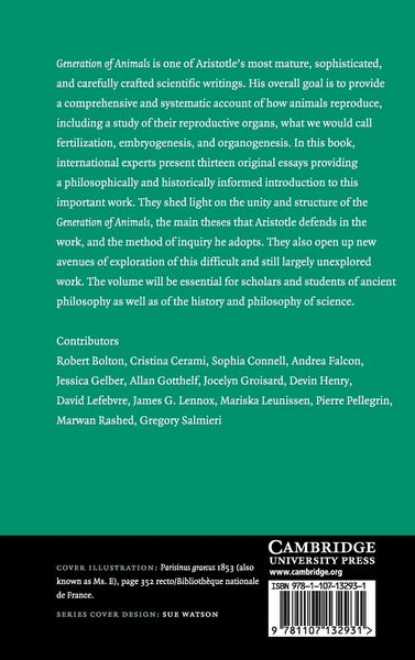 Produktbild: Aristotle's Generation of Animals