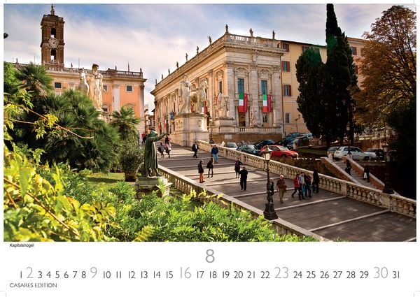 Produktbild: Rom Kalender 2026 – Wandkalender | Fotokalender Italien 35x50cm - mit 12 beeindruckenden Motiven der ewigen Stadt