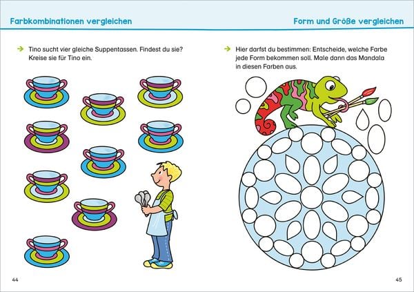 Produktbild: Farben und Formen &uuml;ben. Vorschule