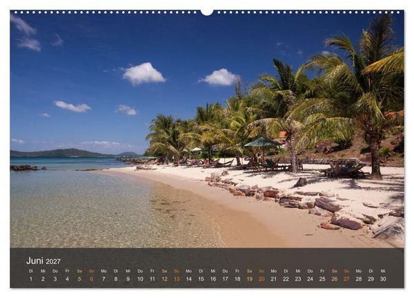 Produktbild: Traumstr&auml;nde in Vietnam (hochwertiger Premium Wandkalender 2027 DIN A2 quer), Kunstdruck in Hochglanz